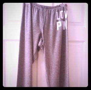 Pink sweats sz. Medium